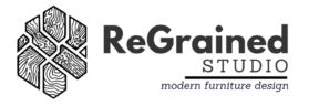 regrained logo design